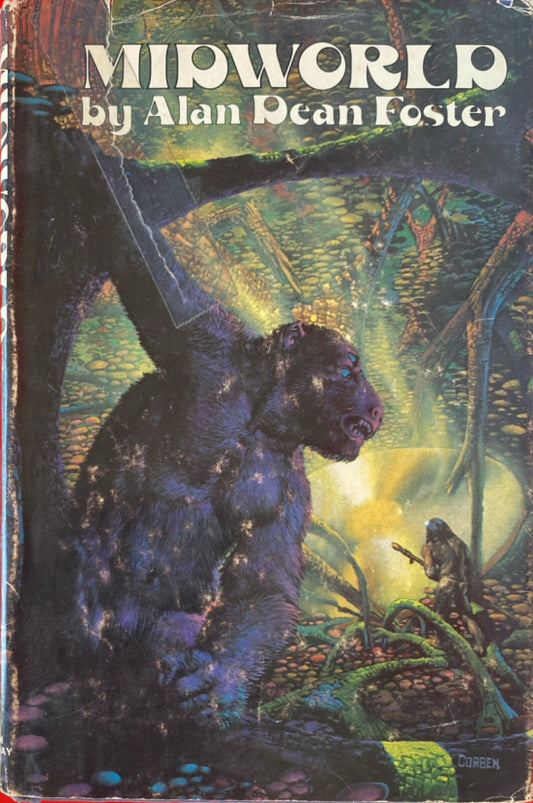 Midworld by Alan Dean Foster 1975 Nelson Doubleday Hardcover BCE