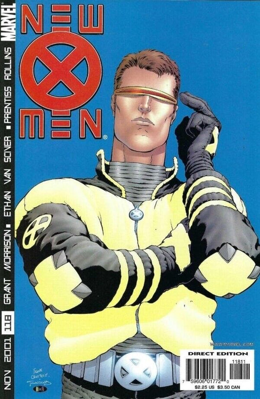 Marvel Comics New X-men #118 Modern Age 2001 First Stepford Cuckoos