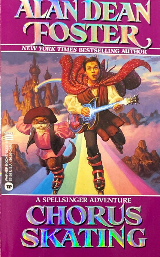 Chorus Skating by Alan Dean Foster 1994 Aspect Paperback