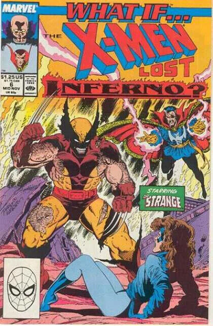 Marvel Comics What If... #6 Copper Age 1989 Wolverine X-men