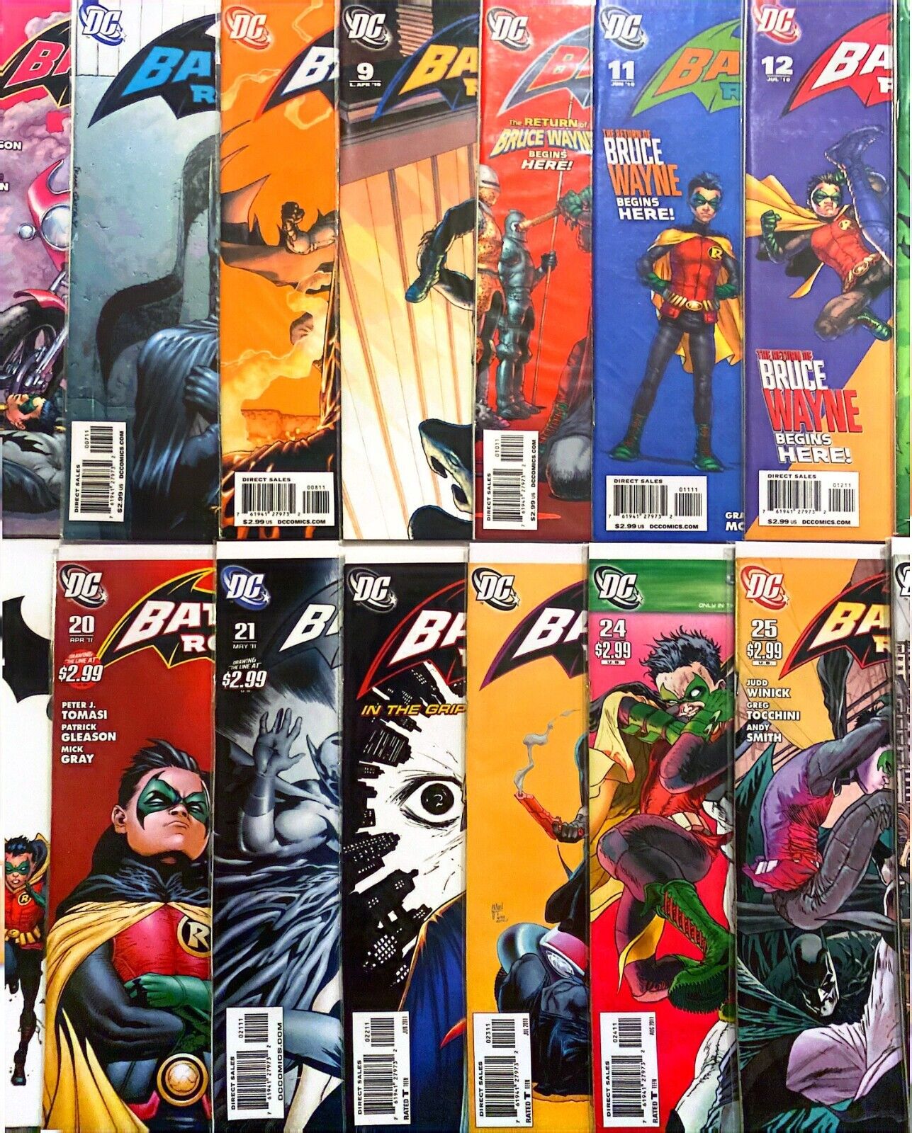 DC Comics Batman and Robin #1-26 Modern Age 2009-2011 Complete Morrison