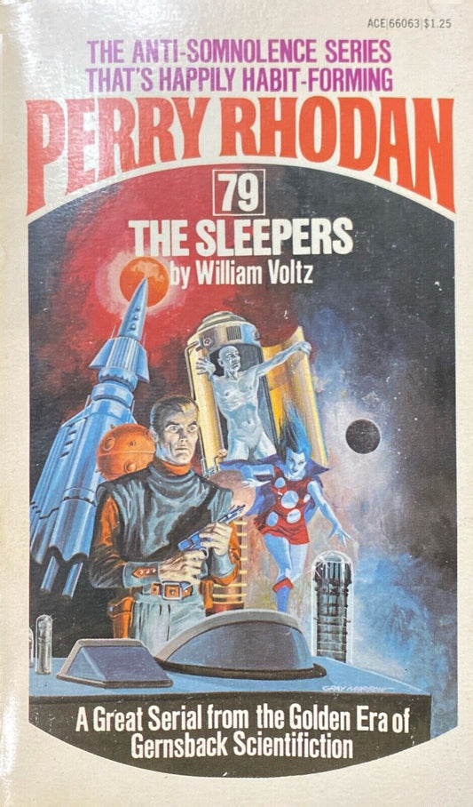 Perry Rhodan 79: The Sleepers by William Voltz 1975 Ace Paperback