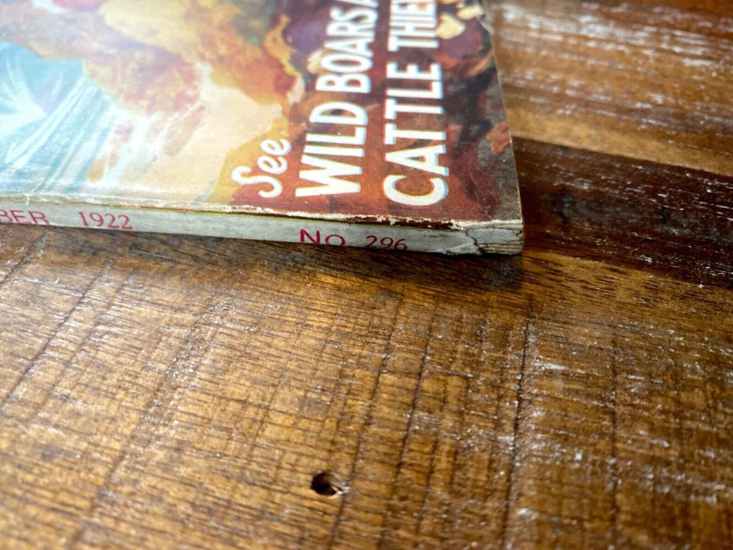 The Wide World Magazine No. 296 Vol. 50 December 1922 London Pulp