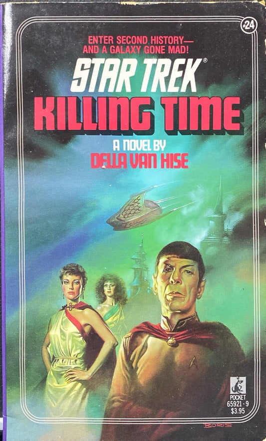 Star Trek #24: Killing Time by Della Van Hise 1985 Pocket Paperback