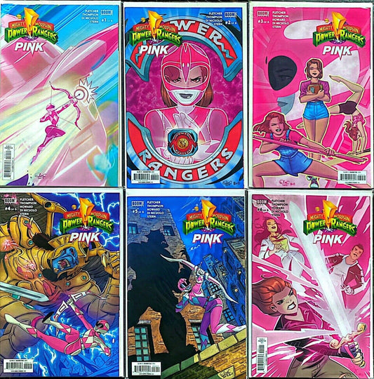 Boom! Comics Mighty Morphin Power Rangers: Pink #1-6 Modern Age 2016 Complete