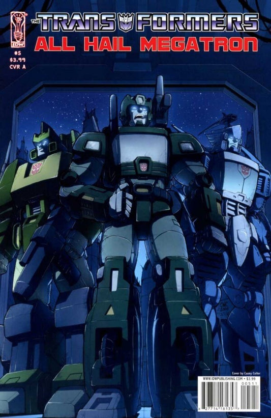 IDW Comics Transformers: All Hail Megatron #5 Modern Age 2008