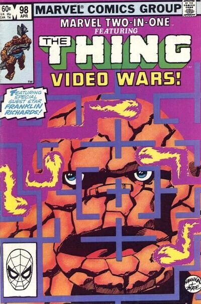 Marvel Comics Marvel Two-in-One #98 Bronze Age 1983