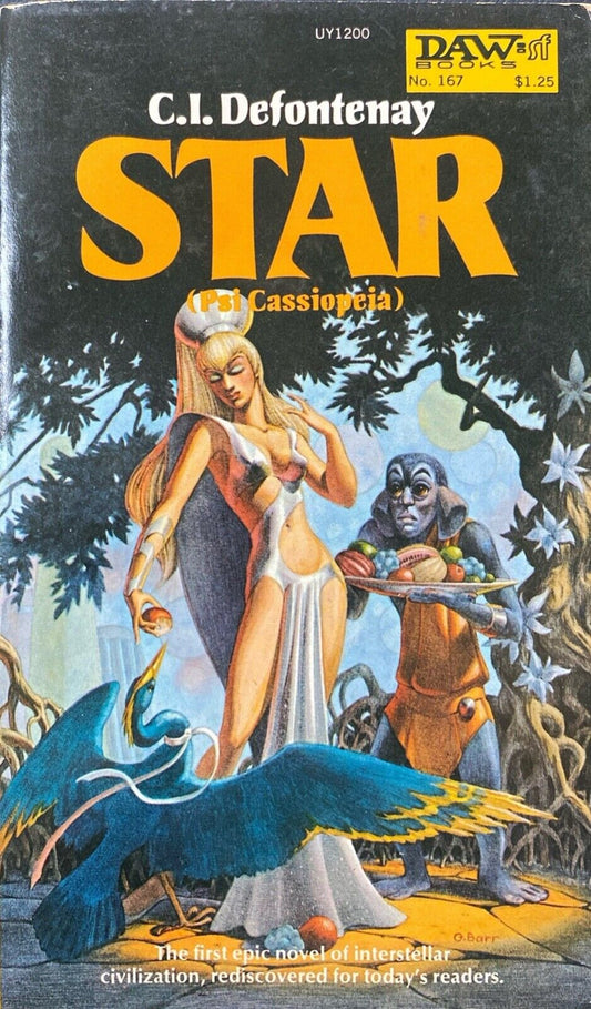 Star (Psi Cassiopeia) by C.I. Defontenay 1975 Daw No. 167 UY1200 Paperback