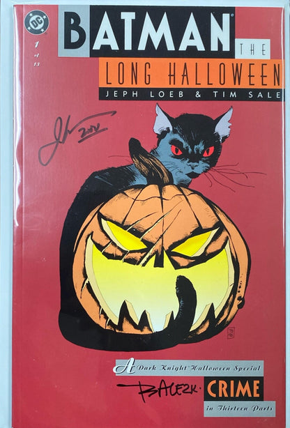 DC Comics Batman: The Long Halloween #1-13 1996 High Grade Signed Loeb & Sale