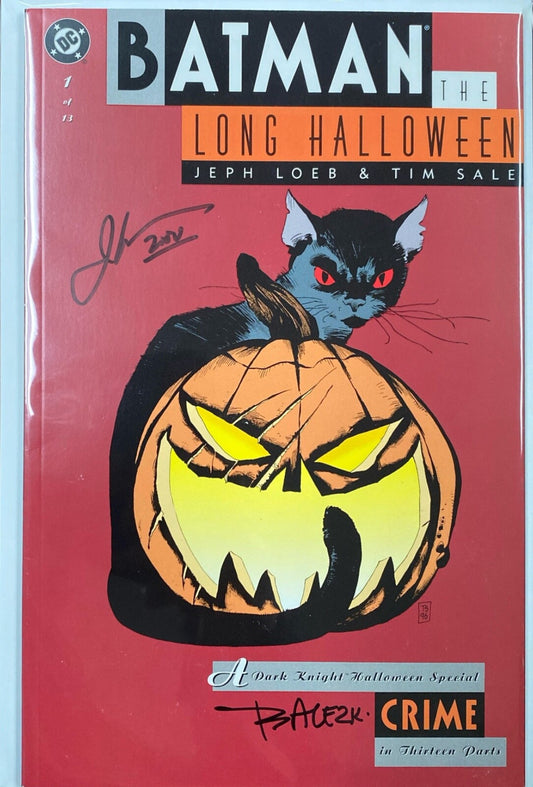 DC Comics Batman: The Long Halloween #1-13 1996 High Grade Signed Loeb & Sale
