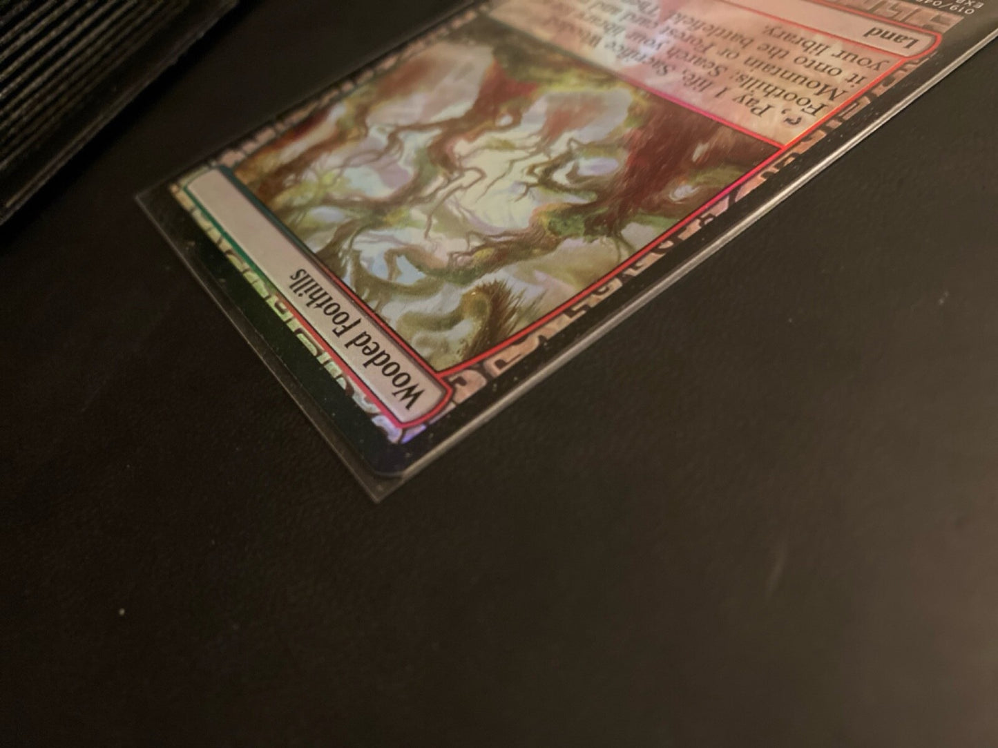 Magic MTG Wooded Foothills Battle for Zendikar - Expeditions Foil Full Art