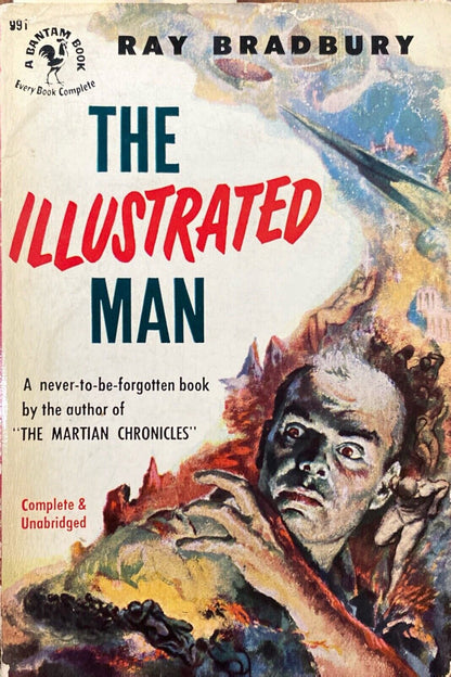 The Illustrated Man by Ray Bradbury 1952 Bantam 991 Paperback First