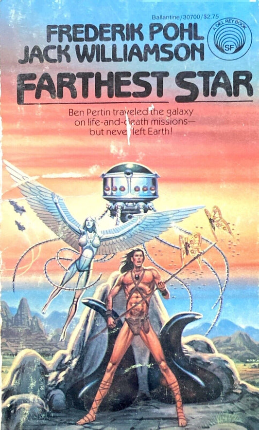 Farthest Star by Frederik Pohl 1983 Ballantine Del Rey Paperback
