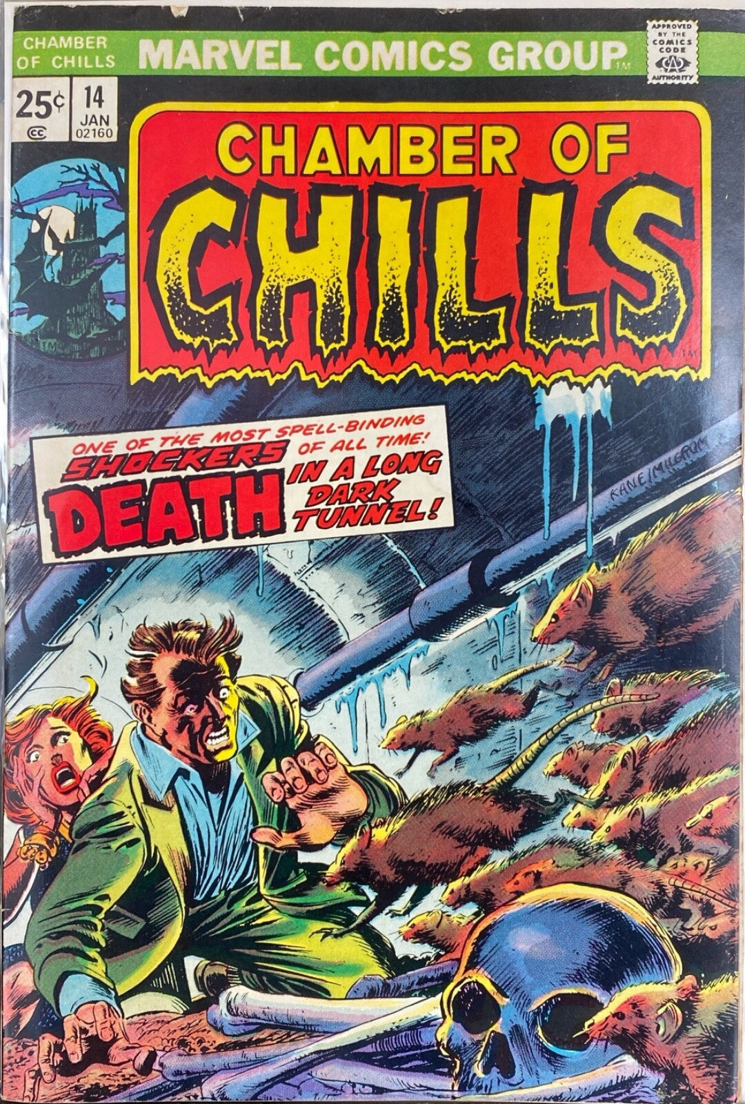 Marvel Comics Chamber of Chills #14 Bronze Age 1975