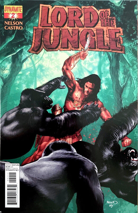 Dynamite Comics Lord of the Jungle #2 Modern Age 2012