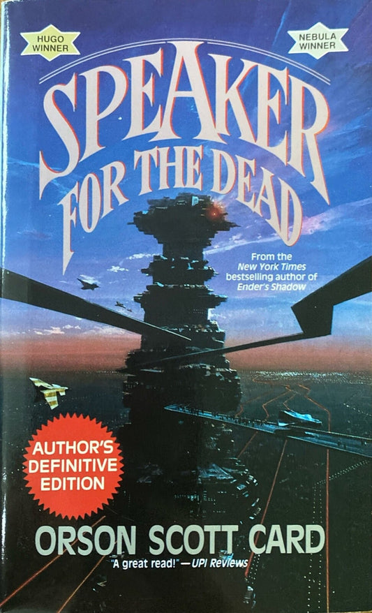 Speaker for the Dead by Orson Scott Card 1994 Tor Paperback