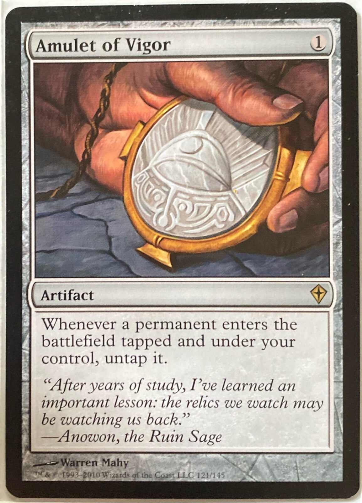 Magic the Gathering (MTG) Amulet of Vigor Worldwake