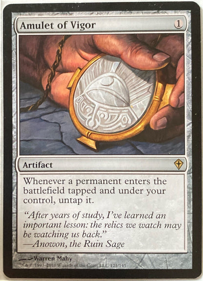 Magic the Gathering (MTG) Amulet of Vigor Worldwake