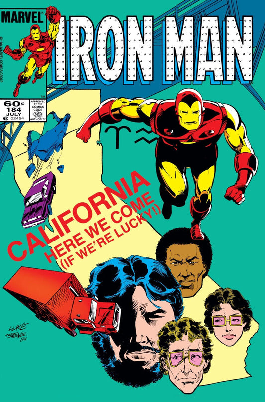 Marvel Comics Iron Man #184 Copper Age 1984
