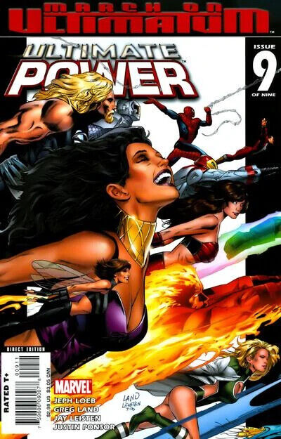 Marvel Comics Ultimate Power #9 2008 Modern Age