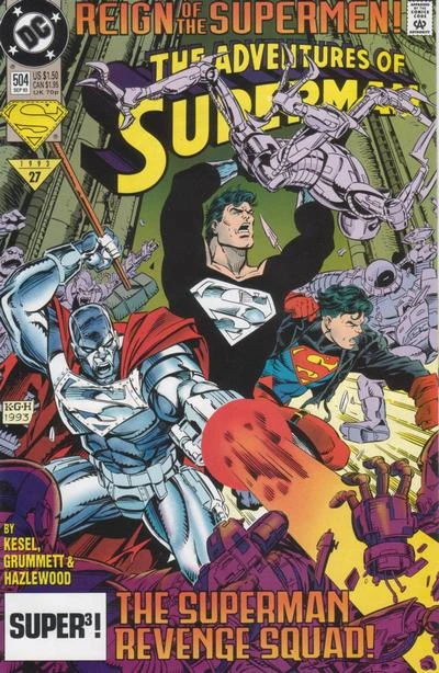DC Comics Adventures of Superman #504 Modern Age 1993