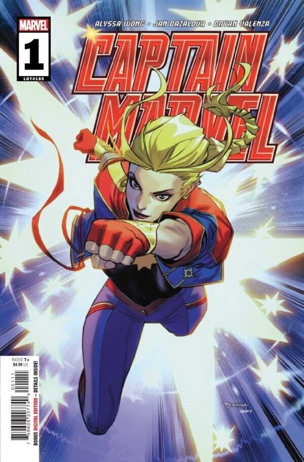 Marvel Comics Captain Marvel #1 (Legacy #185) Modern Age 2023