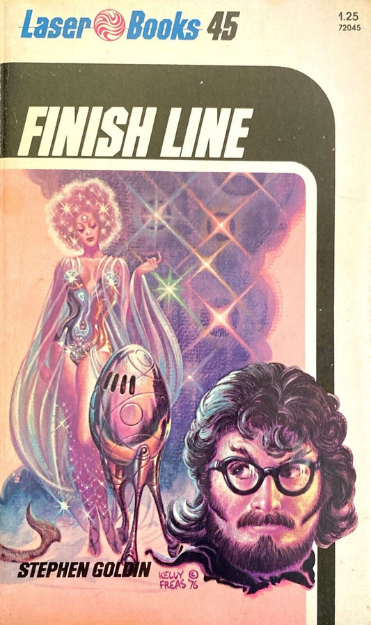 Finish Line by Stephen Goldin 1976 Laser Paperback #45