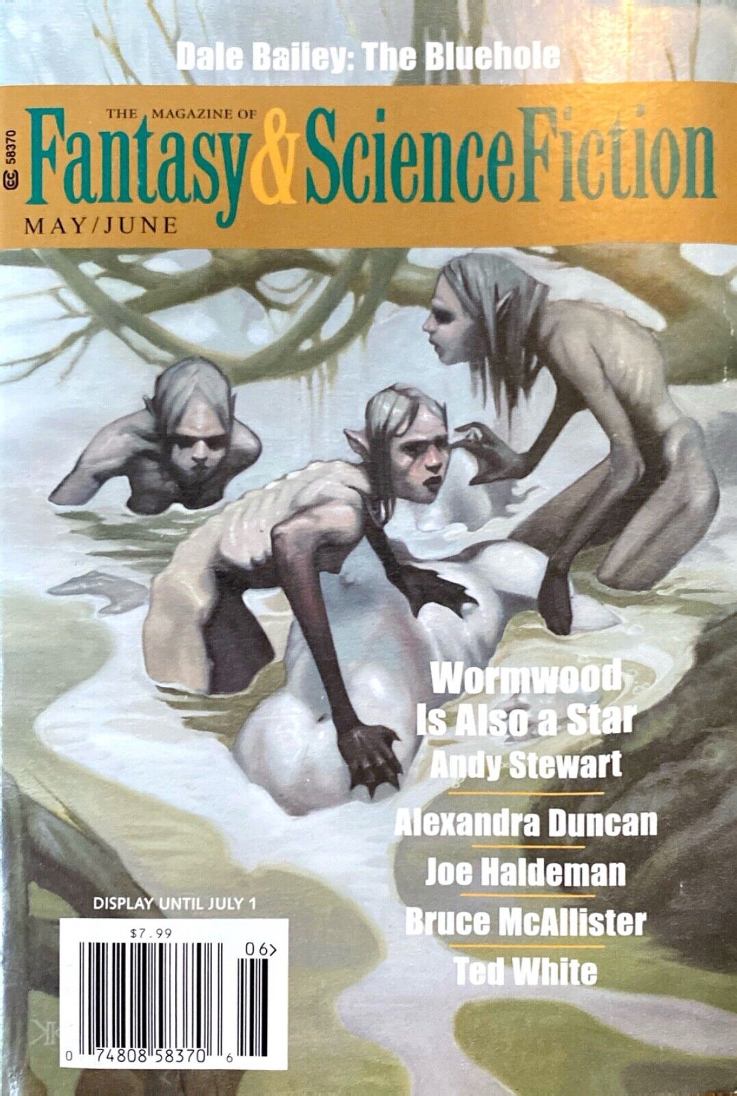 Fantasy & Science Fiction Vol. 124 No. 5-6 May/June 2013 Haldeman Bailey