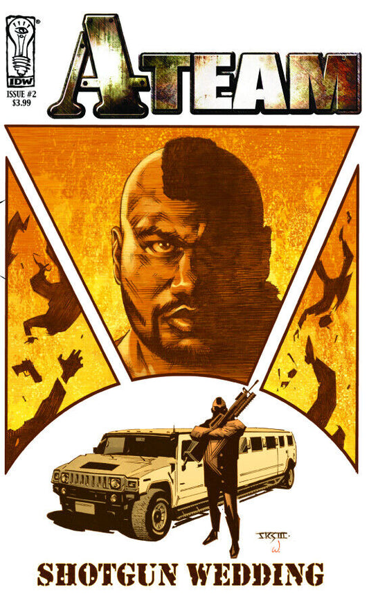 IDW Comics The A-Team: Shotgun Wedding #2 Modern Age 2010