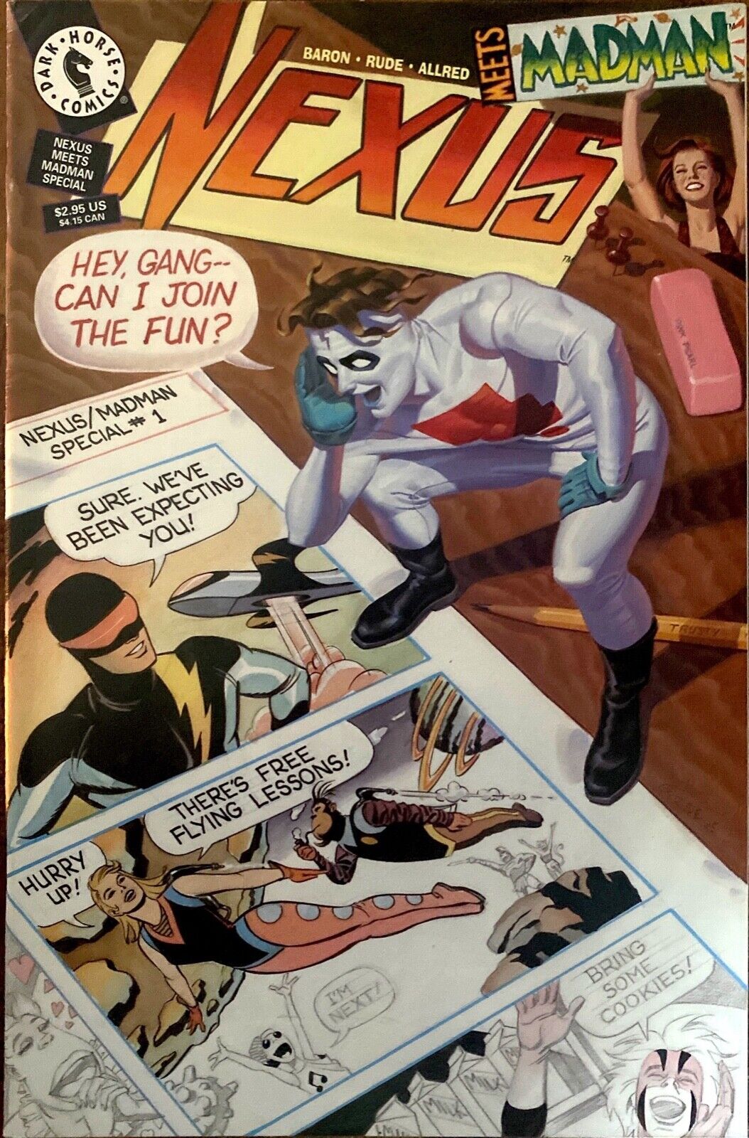 Dark Horse Comics Nexus Meets Madman #1 Modern Age 1996
