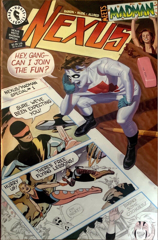 Dark Horse Comics Nexus Meets Madman #1 Modern Age 1996