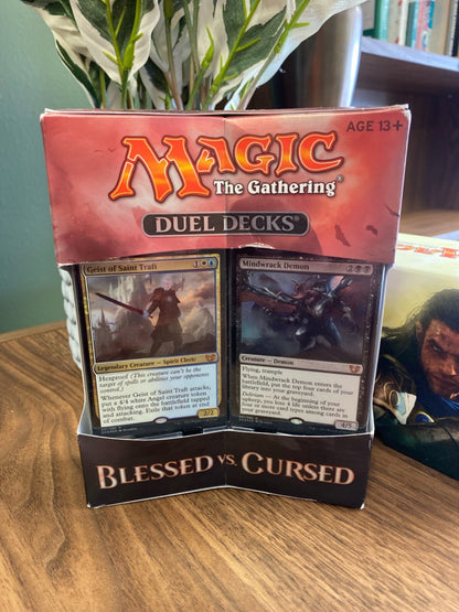 Magic the Gathering (MTG) Blessed vs. Cursed Duel Decks sealed