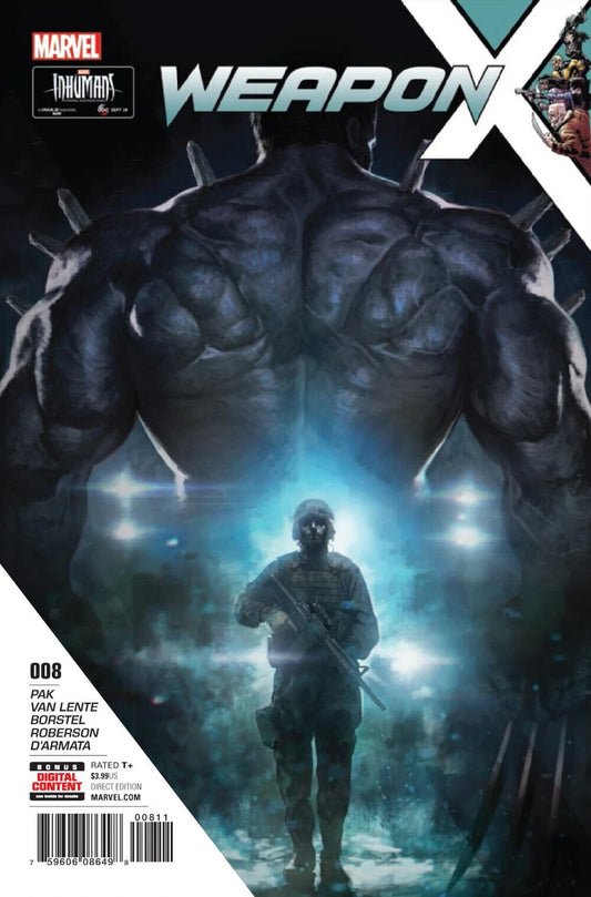 Marvel Comics Weapon X #8 Modern Age 2017