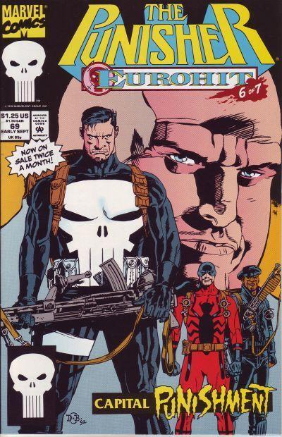 Marvel Comics The Punisher #69 Modern Age 1992