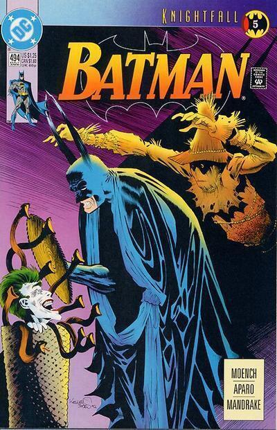 DC Comics Batman #494 Modern Age 1993 Knightfall