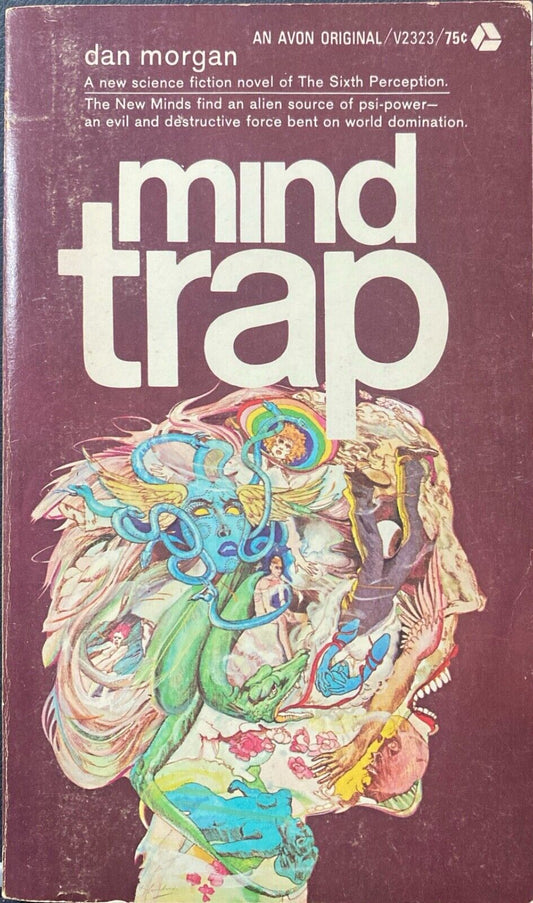 Mind Trap by Dan Morgan 1970 Avon V2323 Paperback