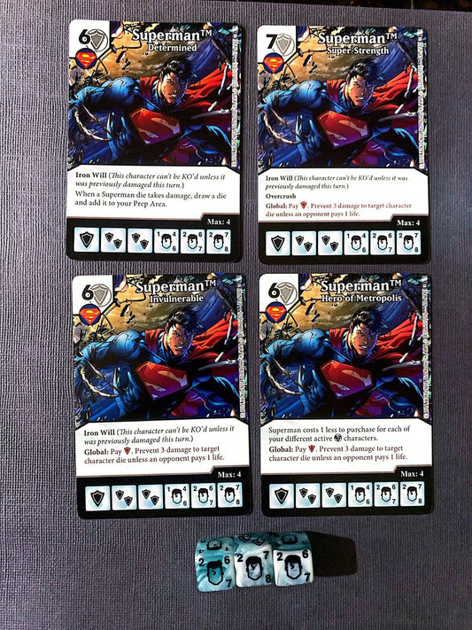 Wizkids DC Dice Masters World's Finest Superman Set +3 dice