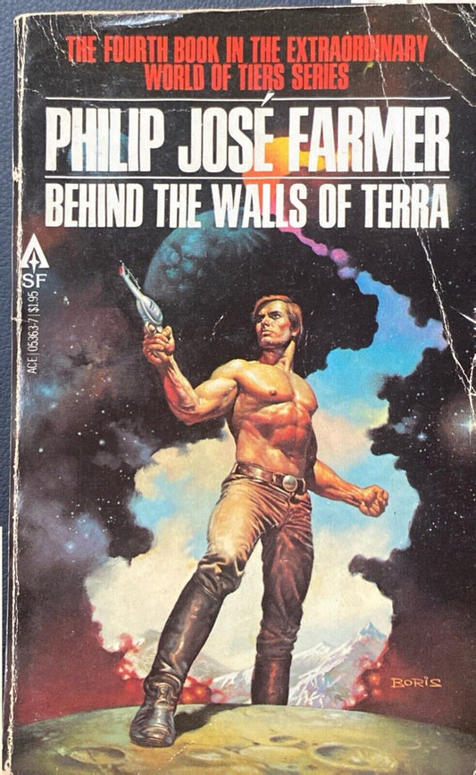 Behind the Walls of Terra by Philip Jose Farmer c.1981 Ace Paperback