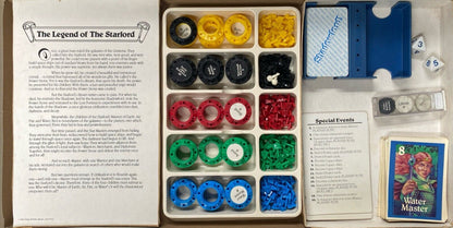 Parker Brothers Shadowlords! Complete Space Combat Diplomacy Game 1983