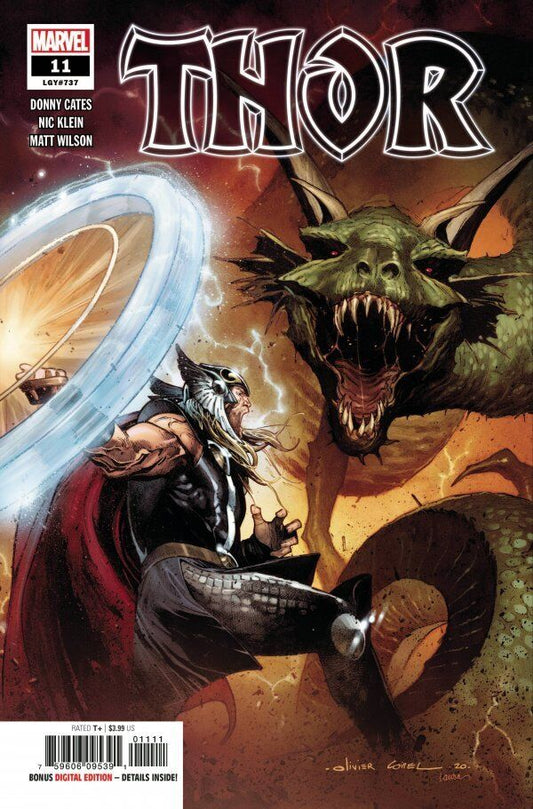 Marvel Comics Thor #11 (Legacy #737) Modern Age 2021 Variant