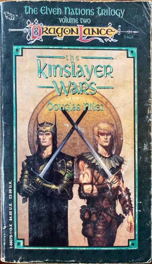 The Kinslayer Wars by Douglas Niles 1991 TSR Paperback Dragonlance D&D