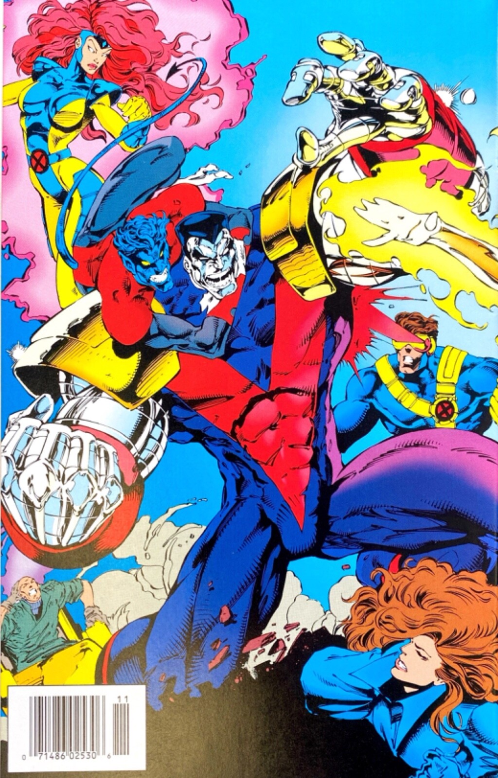 Marvel Comics Excalibur #71 Modern Age 1993 Newsstand Fatal Attractions