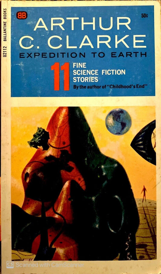 Expedition to Earth by Arthur C. Clarke 1965 Ballantine U2112 Paperback
