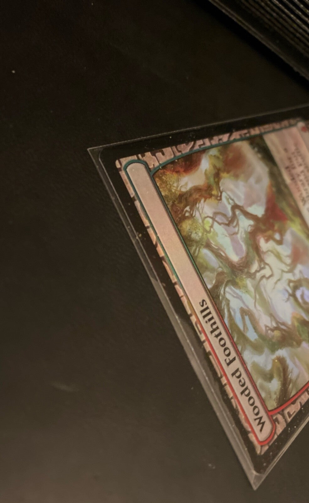 Magic MTG Wooded Foothills Battle for Zendikar - Expeditions Foil Full Art