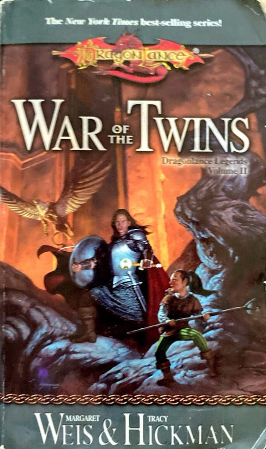 War of the Twins by M. Weis & T. Hickman 2000 Wizards Paperback Dragonlance