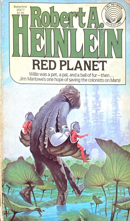 Red Planet by Robert Heinlein 1981 Del Rey Paperback