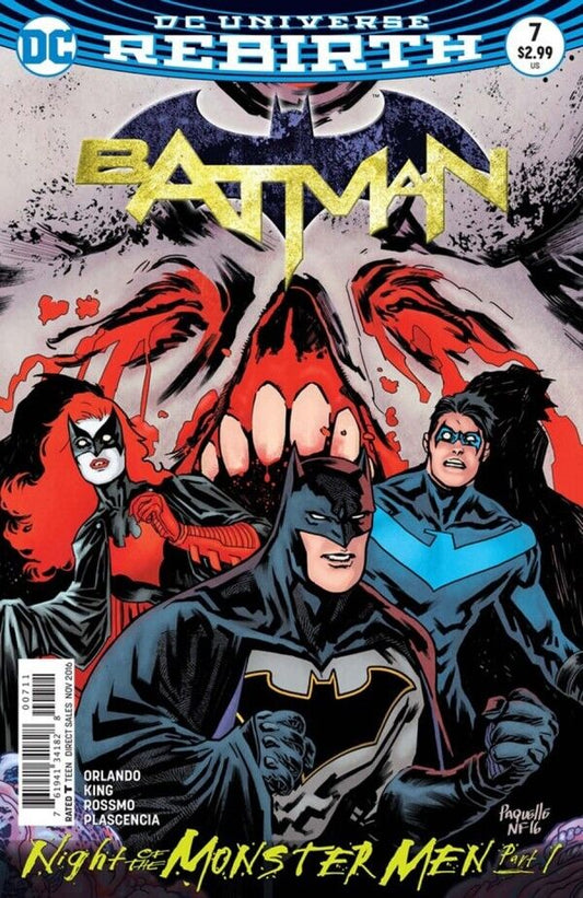 DC Comics Batman #7 Modern Age 2016 Night of the Monster Men