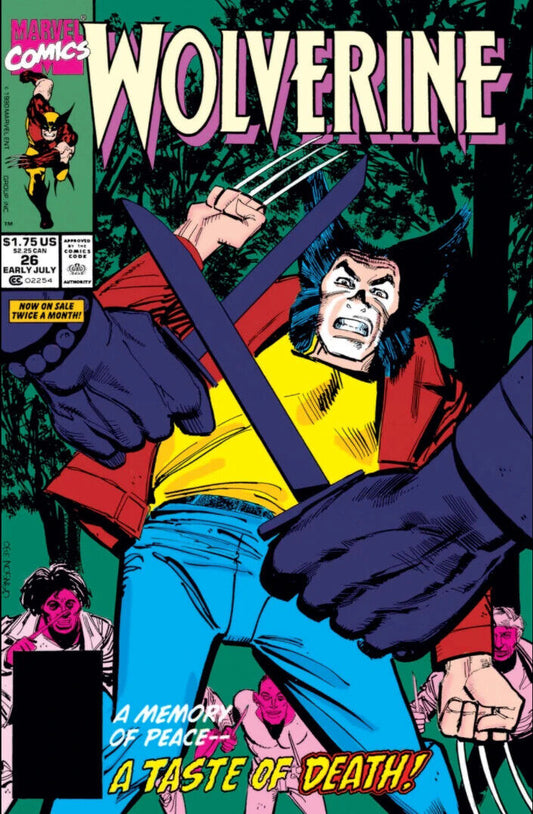Marvel Comics Wolverine #26 Copper Age 1990