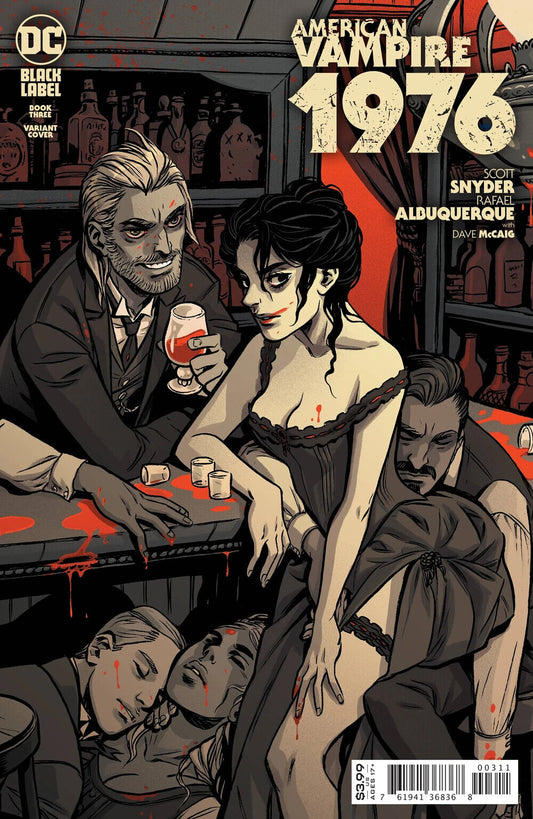 DC Comics American Vampire 1976 #3 Modern Age 2021 Variant Black Label
