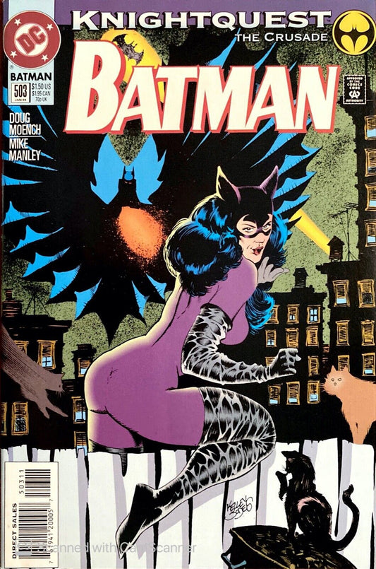 DC Comics Batman #503 Modern Age 1994 Knightquest